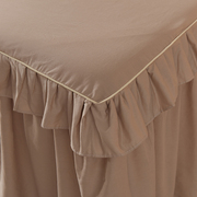 夏季纯棉床裙床罩单件全棉防尘床垫保护罩1.5米1.8米防滑床单床套