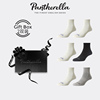 pantherella英国棉袜子短袜男春夏，毛巾袜运动袜，男2双装礼盒5001s