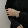 波光粼粼闪光精致素链裸链简约个性手链小众轻奢气质手饰品配饰