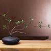 新中式仿真花创意花瓶绿植插花日式茶室茶几禅意摆件桌面假花装饰