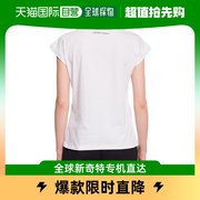 香港直邮EMPORIO ARMANI 女士白色T恤 3H2T7S-2J53Z-0100阿玛尼