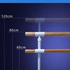 舞蹈把杆单d双层落地固定式把杆家用升降儿童舞蹈房练功专业压