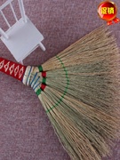 东北老式纯手工艺编织未染色高粱杆扫把笤帚扫帚车扫床扫组合植物