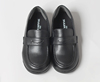 男女童日本童鞋黑色儿童，小皮鞋外贸，单鞋5678910岁西装鞋软底舒适