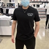 Calvin Klein CK 男士夏季新款纯棉纯色百搭LOGO印花圆领短袖T恤
