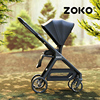 zoko婴儿推车可坐可躺轻便可折叠双向高景观(高景观)宝宝新生儿童手推车