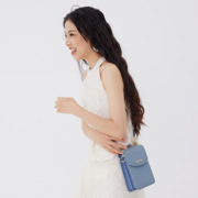 跨境潮流手机包女士(包女士)韩版时尚单肩斜跨包大容量多功能手机背包