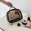 Hellokitty凯蒂猫化妆包女可爱便携防水大容量手提洗漱品袋收纳包