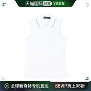 韩国直邮GFORE 衬衫 ZIPOR 无袖 领子 T恤 女士 SNOW G4LS22K39 S