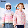 迪士尼男女童轻薄羽绒服冬季2023洋气儿童女孩白鸭绒(白鸭绒)保暖外套