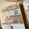 流光岁月复古便签素材和纸贴纸包手帐创意日记拼贴装饰不干胶贴纸