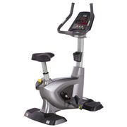 康乐佳K9001W 商用自发电磁控立式健身车健身房运动脚踏骑行单车