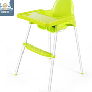 比迪熊宝宝餐椅儿童吃饭餐桌椅可折叠便携式多功能BB凳子婴儿座椅