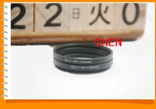 42*1mm-42*1mm金属转接环 用于42mm镜头接42mm滤镜 42-42厚度4MM