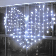 LED心形彩灯婚庆婚房布置情人节灯创意生日浪漫求婚礼物爱心包i.