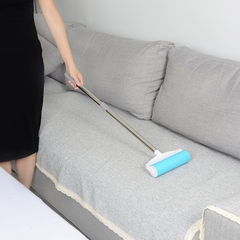 可水洗粘毛器长杆水洗型粘尘滚筒清洁地I毯沙发床家用大号粘毛滚