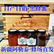 彭氏蜜园新疆阿勒泰黑蜂蜜自产自销高浓度成熟蜜500克