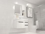 简约北欧风现代pvc浴室柜，组合卫生间洗面盆柜镜柜洗漱台洗手