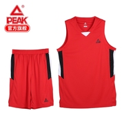 匹克篮球服2021春季篮球短套装，时尚吸汗透气篮球套装f702211