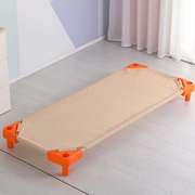 新幼儿园塑料床专用床品小床午睡床加厚拼接叠叠塑料托管实木木品