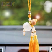 汽车挂件双穗香水葫芦空瓶摆件车内葫芦吊坠装饰香水葫芦车用吊m2