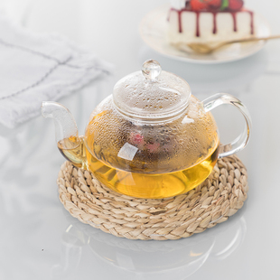 花茶具茶壶加厚玻璃茶壶耐高温烧水壶家用水果花茶玻璃壶玻璃滤网