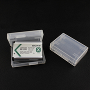 索尼np-bx1电池盒收纳rx100黑卡7653rx1rii电池防潮保护盒zv1