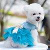 狗狗衣服宠物猫咪夏季薄款可爱公主小狗裙子泰迪博美比熊牵引婚纱