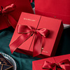 伴手礼盒红色结婚礼物包装盒大号口红盒空盒子仪式感女礼物盒