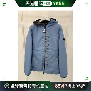 99新未使用香港直邮MONCLER 天蓝色女士棉服 1A00030-5968E-7