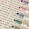 日本kokuyo国誉campus日系印章双头彩色马克笔，学生绘图勾线手帐用荧光标记笔记号笔划重点创意文具