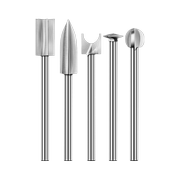木工铣 雕刻篆刻根木雕工具套装石钻头 电动打磨机电磨配件