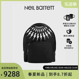 Neil Barrett尼奥贝奈特2024年春夏男女通用双肩背包闪电百搭时尚