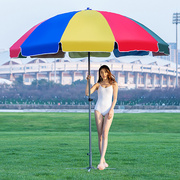 户外遮阳伞太阳伞广告伞沙滩伞 印刷 大号户外摆摊伞 2.4/3米