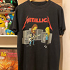 Metallica摇滚乐队联名Beavis Butthead瘪四与大头蛋潮流短袖T恤