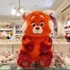 香港迪士尼乐园娃娃，青春变形计turningred红色，小熊猫美美毛绒公仔
