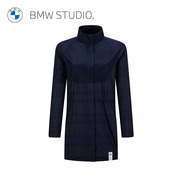 BMW Studio宝马女装春夏季夹克时尚拼接设计中长立领夹克风衣女