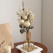 假花仿真花摆设花瓶摆件餐桌桌面，客厅卧室家居，装饰干花永生花束