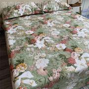 加厚款田园2.4米宽幅纯棉，帆布布料窗帘沙发桌布，粗布床单棉麻面料