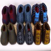手工棉拖鞋自己做编织毛线，棉鞋冬季居家室，内外穿防滑老人保暖棉鞋