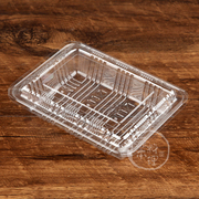 J005小一深打包盒 长方形透明寿司盒 蛋糕外卖快餐一次性饭盒