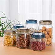 食品密封玻璃罐子泡酒茶叶蜂蜜，储存玻璃瓶家用储物罐空瓶子储粮罐