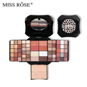 missrose64色彩妆盘套装眼影，腮红修容粉饼高光粉饼组合套装多色