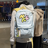 NIKE耐克新款大眼睛双肩背包冰川蓝运动休闲学生书包HF7250-474