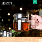 台湾宜龙茶具玻璃驭茶壶咖啡壶红茶绿茶花茶泡茶壶单壶水壶烧水壶