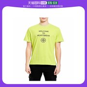 香港直邮CHARLIE LUCIANO 男士荧光绿T恤 CL005TTFLUORESCENTGREE