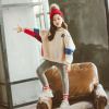 春童装女童运动学生卫衣套装韩版中大儿童洋气时髦休闲保暖两件套