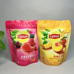 Lipton/立顿浪漫法兰西风情莓果/蜜桃芒果红茶45g调味茶袋泡茶