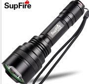 SupFire神火强光手电C8-T6/R5/XPE强光手电筒C8升级版强光远射型