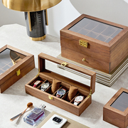 实木质手表收纳盒软枕家用多位腕表收藏盒男女士礼物表盒高档精致